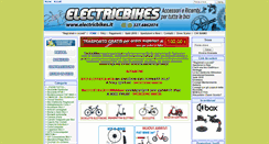 Desktop Screenshot of electricbikes.it