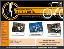 Tablet Screenshot of electricbikes.org.uk